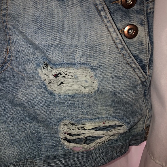 Forever 21 Denim Shortalls - Picture 5 of 8
